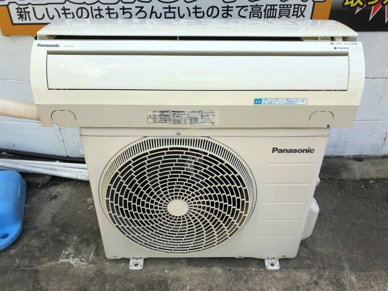 Panasonic ルームエアコン 6-9畳 CS-J223C-W 2013年製 | リサイクルショップ大阪・高価買取査定「買取UP大阪堺鳳店」